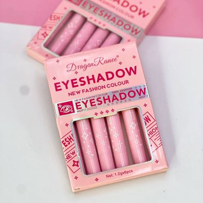 سایه چشم درگون رانی Dragon Ranee مدل دو طرفه Double پک 6 عددی